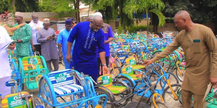 Obika, Beautiful Gate Centre distribute wheelchairs, gets endorsement for reelection in AMAC/Bwari