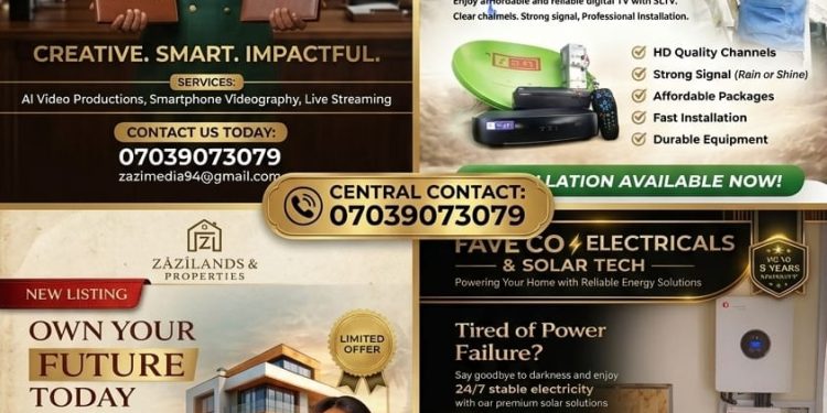 One Brand, Three Solutions: How Zázï Group is redefining real estate, power, and media in Nigeria
