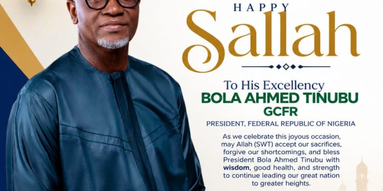 Eid-el-Adha: Game Changer DG urges support for Tinubu’s reforms, prays for national unity