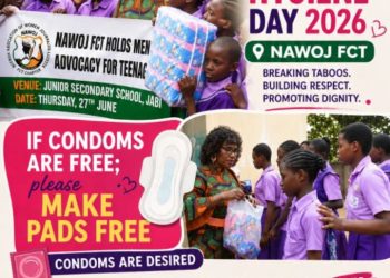 World Menstrual Hygiene Day: NAWOJ FCT calls for end to stigma, better access to sanitary products