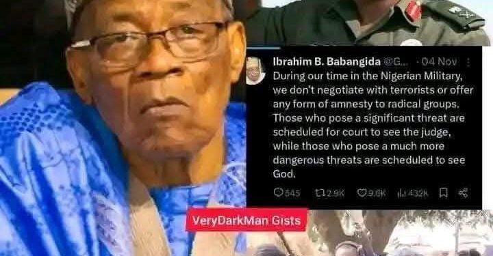 Spare no bandits, sympathizers, why Hausa voices are rallying behind IBB’s hardline advice to Tinubu