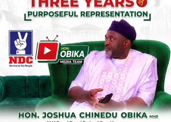 Obika marks three years, as youths praise leadership in constituency