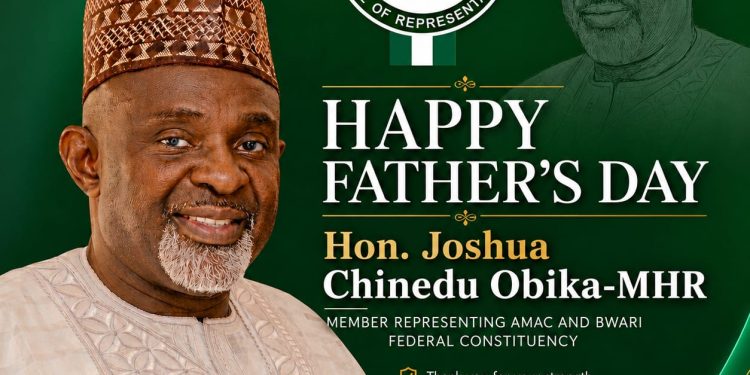 Obika felicitates AMAC/Bwari fathers on Father’s Day