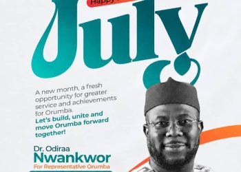 DR ODIRA NWANKWOR’S JULY GREETINGS