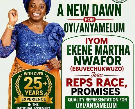 She will deliver, Nteje Chairman in FCT backs APC’s Ekene Nwafor for Oyi/Ayamelum seat