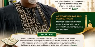 Juma’ah Message of Hope: Obika prays for peace, unity and progress in AMAC, Bwari, FCT
