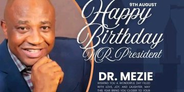 Editorial Management of the News Maker Media felicitates Dr. Mezie Okolo on his birthday
