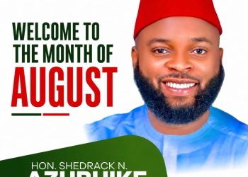 Mayor Azubuike welcomes Ndi Orumba South to August; wishes them well with prayers.