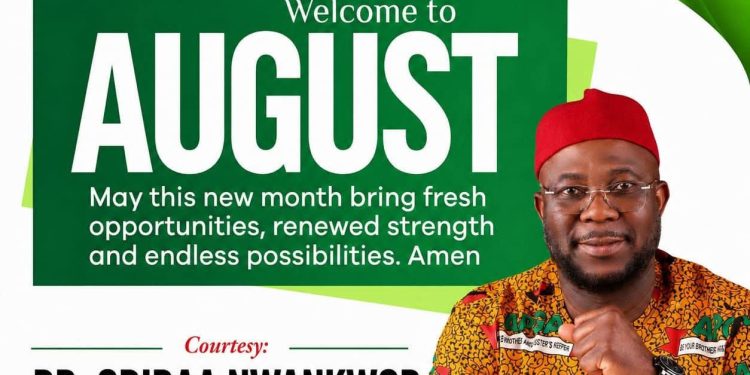 A New month and a Renewed Hope for Orumba: Dr. Odiraa Nwankwor’s August message to constituents
