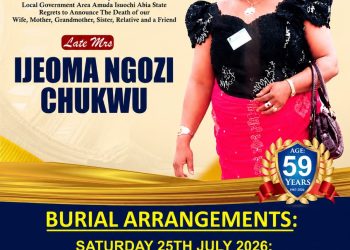 News Maker Media mourns, condoles family of Late Mrs Ijeoma Ngozi Chukwu
