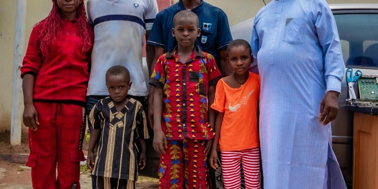 NSCDC smashes crime syndicates, rescues 15 trafficked children, recovers stolen AK-47