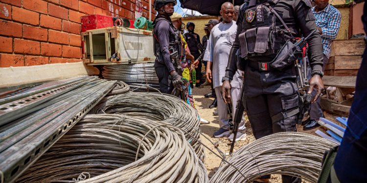 NSCDC parades 13 suspects for vandalism, robbery, trafficking in FCT, six states