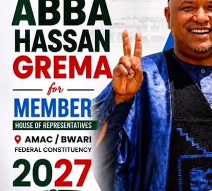 2027: NDC Candidate, Grema vows to make AMAC/Bwari representation people-centred
