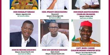 Sen. Nwachukwu congratulates Anambra South Council Leaders