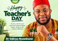 World Teachers’ Day: Nwankwor honours parents, calls for better welfare for teachers